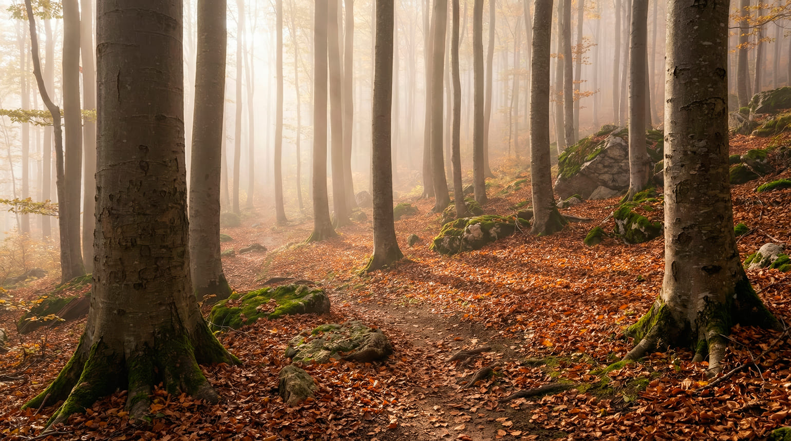 В буковом лесу