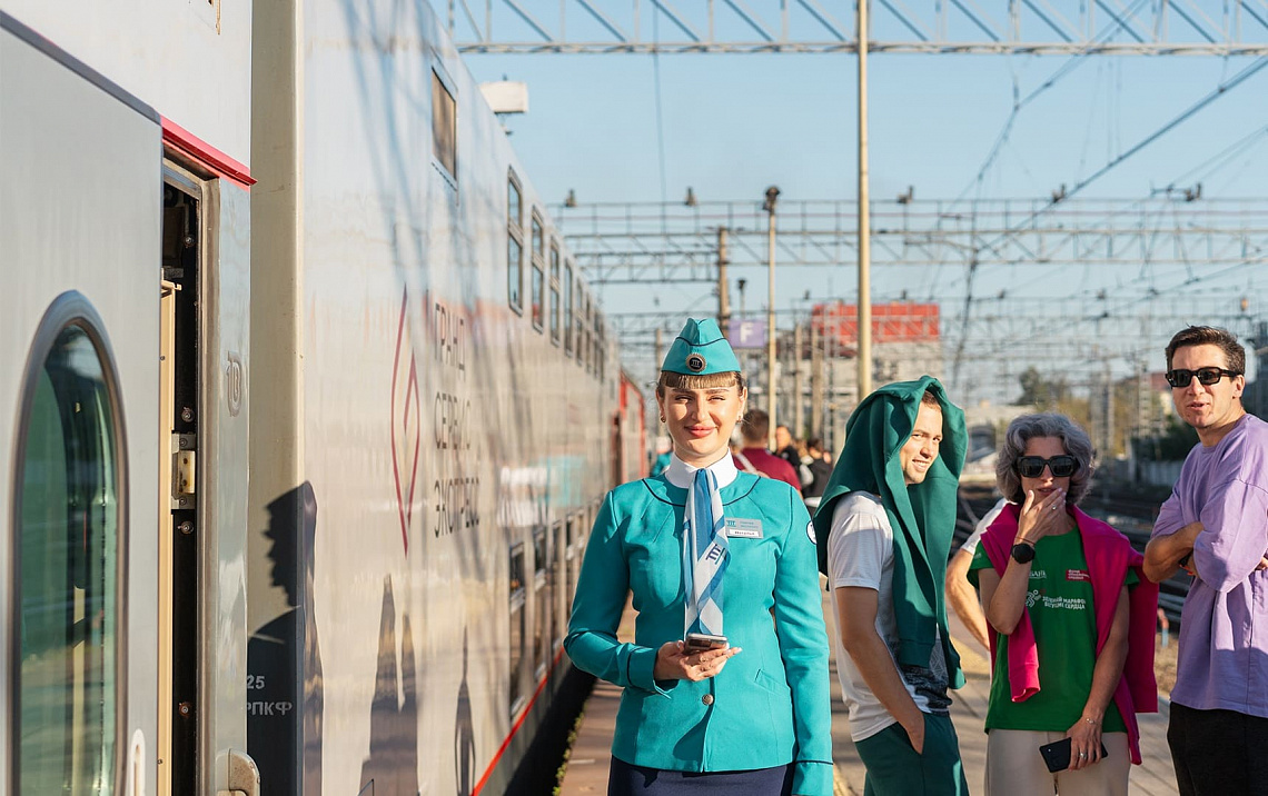 6 сентября с Ленинградского вокзала Москвы в Карелию отправился спортивный спецрейс